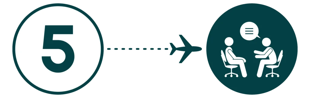 Step 5 - Visa Counselling